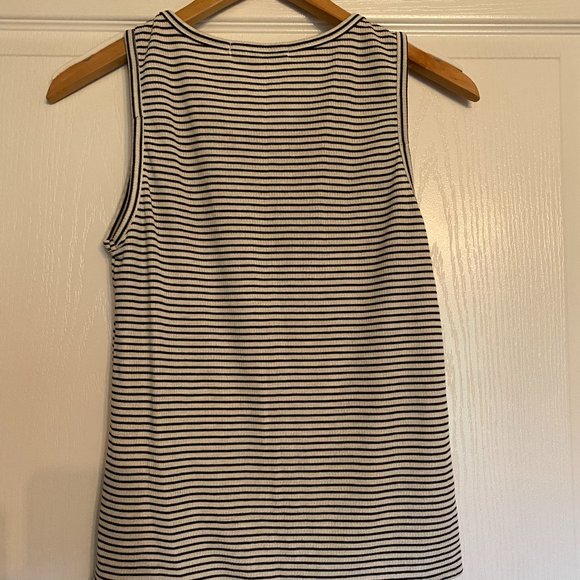 Striped Tie-Up Tank - Picture 4 of 4